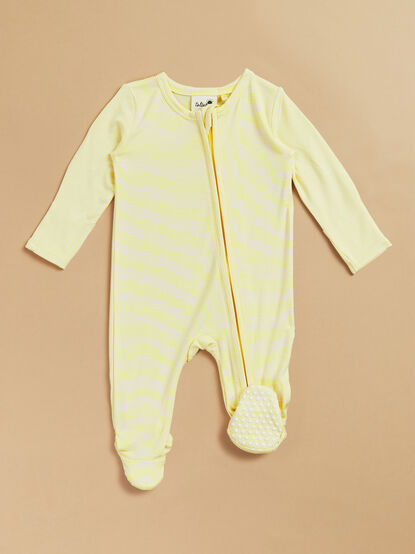 Casey Striped Footie - TULLABEE
