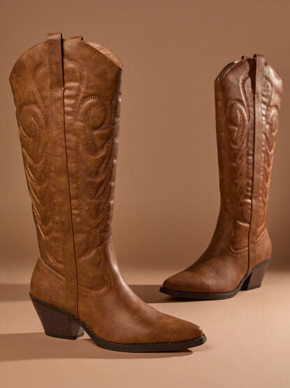 Dixie Tall Cutout Western Boot by Matisse - TULLABEE