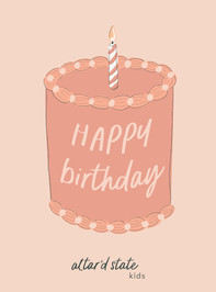 Happy Birthday E-Gift Card - TULLABEE