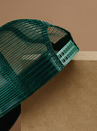 Lucky Stallion Trucker Hat Detail 3 - TULLABEE