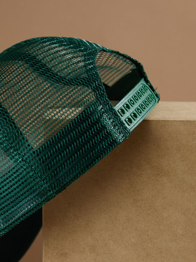 Lucky Stallion Trucker Hat Detail 3 - TULLABEE