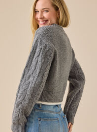 Lorali Layered Wool Sweater Detail 5 - TULLABEE