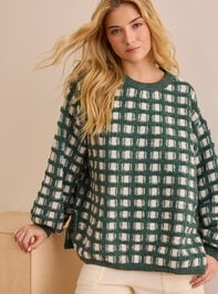 Weekender Gingham Pullover Detail 2 - TULLABEE