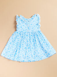 Lydia Floral Smocked Baby Dress Detail 3 - TULLABEE