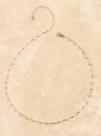 Pearly Girl Necklace Detail 3 - TULLABEE