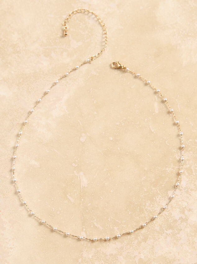 Pearly Girl Necklace Detail 3 - TULLABEE