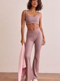 Go For It Polka Dot Sports Bra Detail 2 - TULLABEE