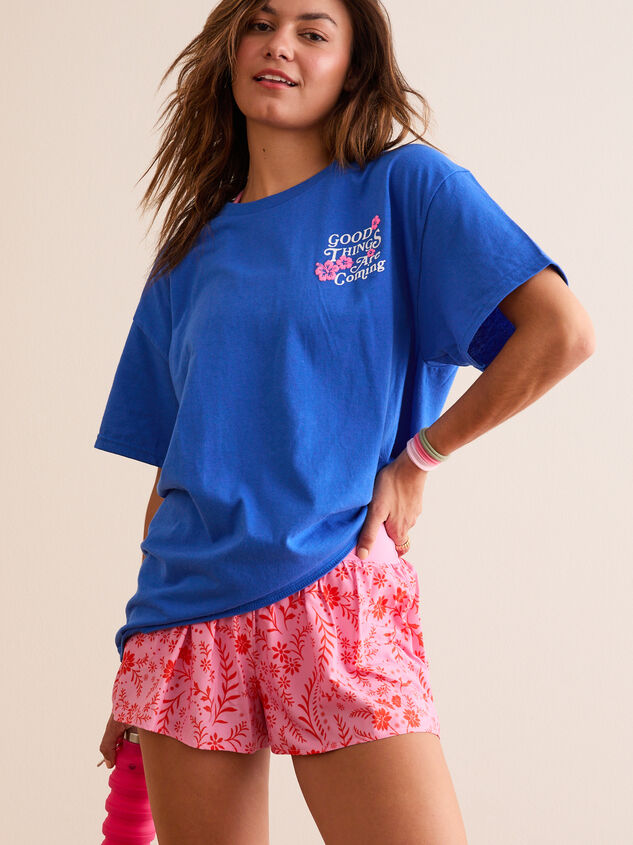 All The Good Things Oversized Tee Detail 5 - TULLABEE