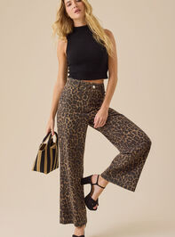 Fawn Cheetah Baggy Pants - TULLABEE