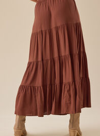 Lorie Midi Skirt Detail 5 - TULLABEE