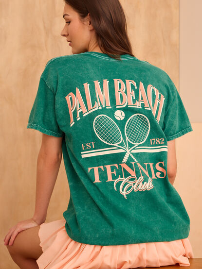 Palm Beach Tennis Tee - TULLABEE