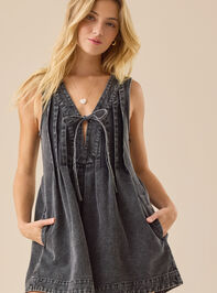 Evie Denim Romper - TULLABEE
