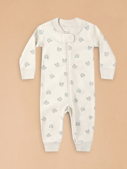 Bubba Bear Footie by Quincy Mae - TULLABEE