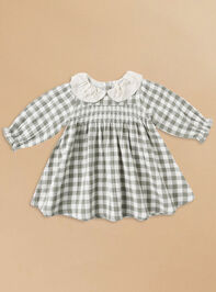Callie Gingham Dress by Quincy Mae - TULLABEE