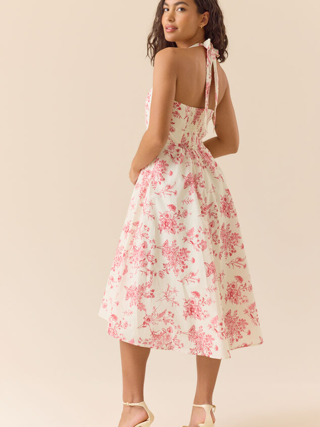 Joleny Midi Dress Detail 5 - TULLABEE