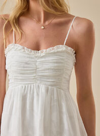 Harper Floral Mini Dress Detail 3 - TULLABEE