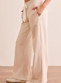 Full Sprint Wide Leg Sweatpants Detail 5 - TULLABEE