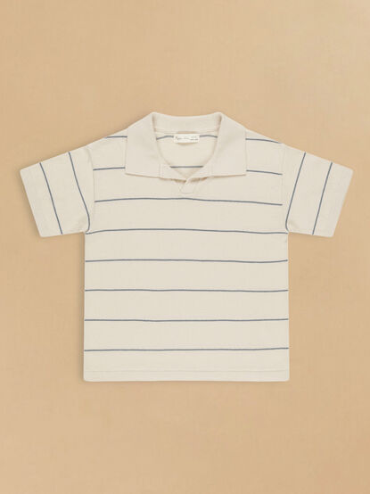 Chance Knit Polo Top by Rylee + Cru - TULLABEE