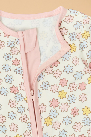 Sara Floral Footless Romper - Altar'd State - 