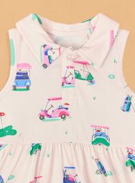 Vivian Vintage Golf Dress Detail 2 - TULLABEE