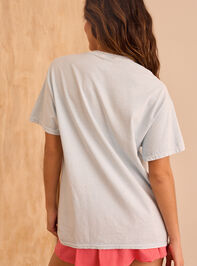 Tropic Mail Oversized Graphic Tee Detail 5 - TULLABEE
