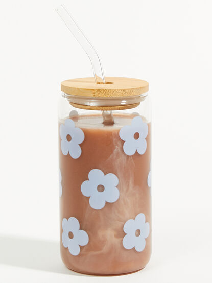 Flower Latte Glass - TULLABEE
