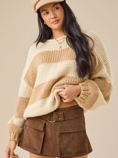 Jane Suede Skort - TULLABEE