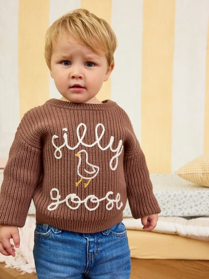 Silly Goose Sweater - TULLABEE