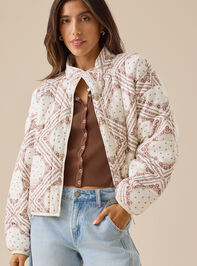 Quinn Quilted Jacket Detail 2 - TULLABEE