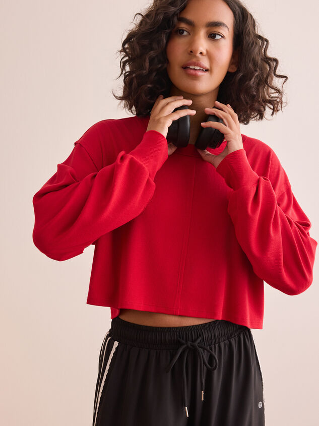 Relax Ribbed Open Back Layer - TULLABEE