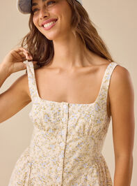 Lauren Floral Romper Detail 3 - TULLABEE