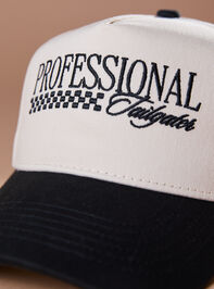 Professional Tailgater Trucker Hat Detail 2 - TULLABEE