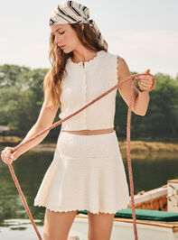 Rylee Button-Up Sweater Vest - TULLABEE