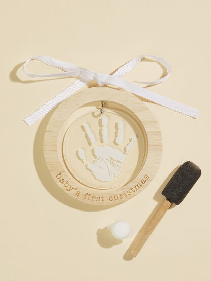 Handprint Ornament by Mud Pie - TULLABEE