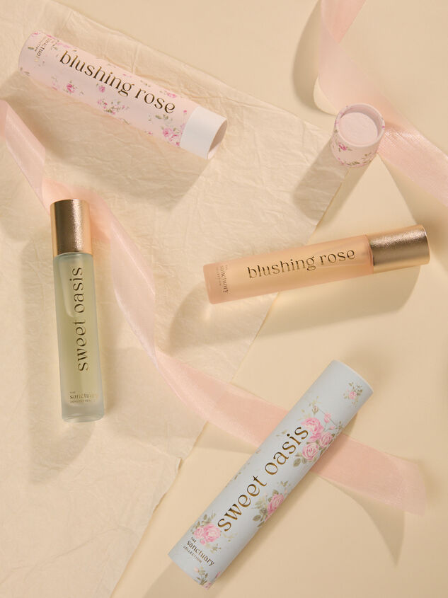 Blushing Rose Travel Perfume Detail 2 - TULLABEE