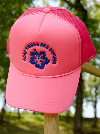 Good Things Are Coming Trucker Hat - TULLABEE