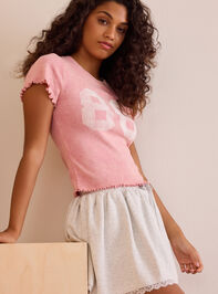86 Mineral Wash Baby Tee Detail 3 - TULLABEE