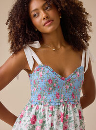 Annabella Floral Maxi Dress Detail 2 - TULLABEE
