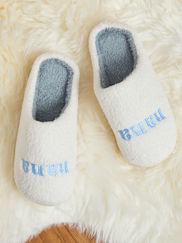 Nana Slippers Detail 2 - TULLABEE