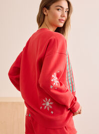 Merry Patchwork Pullover Detail 5 - TULLABEE