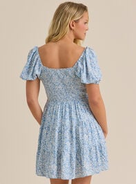 Ashley Floral Dress Detail 4 - TULLABEE