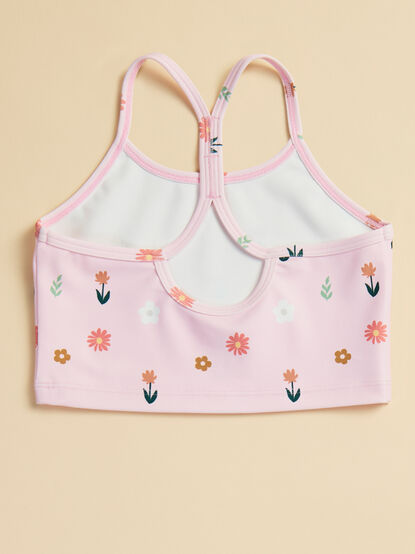 Macie Floral Athletic Tank - TULLABEE