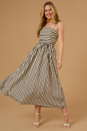 Josey Stripe Maxi Dress - Altar'd State - 