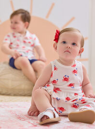 Crabby Cuties Dress and Bloomers Set - TULLABEE