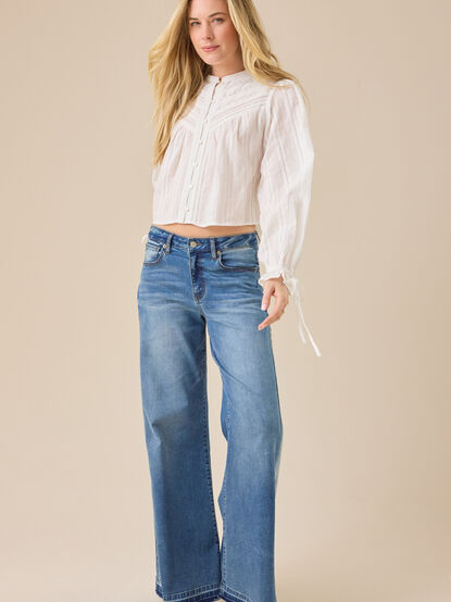 Paizley Lace Blouse - TULLABEE