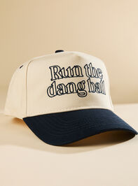 Run The Dang Ball Trucker Hat - TULLABEE