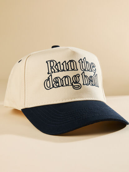 Run The Dang Ball Trucker Hat - TULLABEE