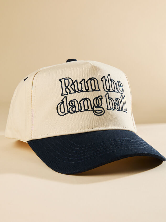 Run The Dang Ball Trucker Hat - TULLABEE