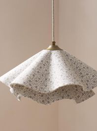 Clara Linen Pendant 24" Detail 2 - TULLABEE