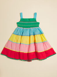 Ashley Smocked Tiered Dress Detail 2 - TULLABEE